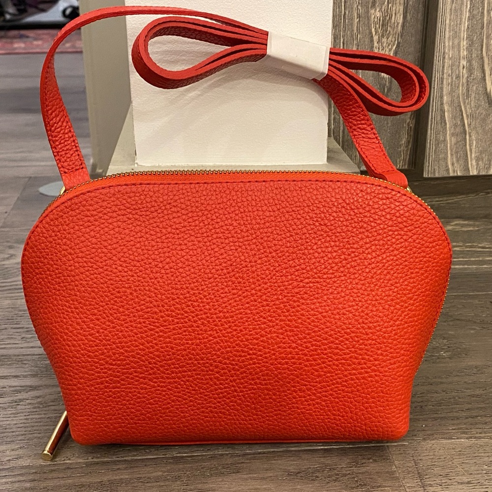 NWT Cuyana Red Crossbody Travel Case
